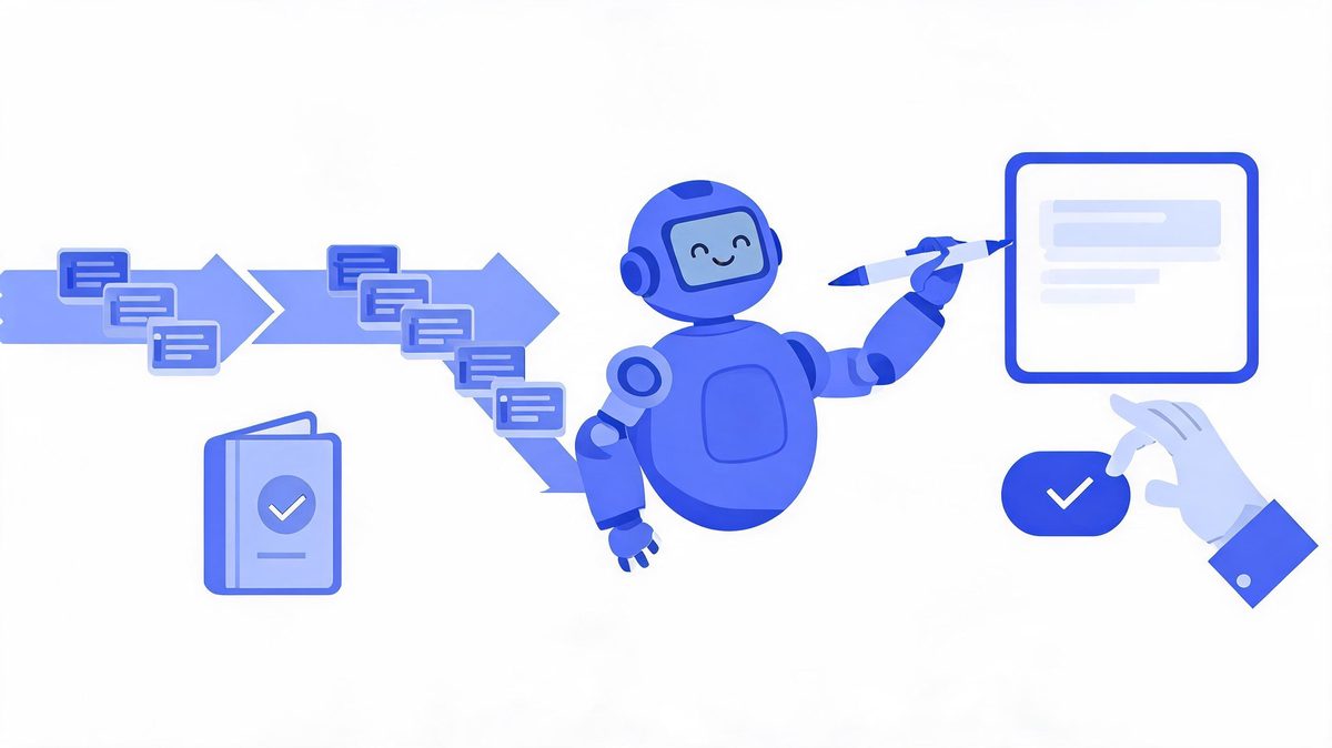 CRM integration workflow showing agent reading leads scoring and writing updates with approval