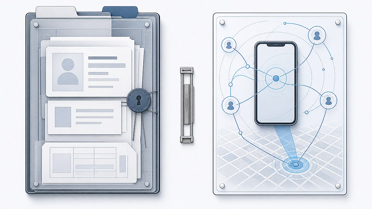 Illustration showing two separate AT&T data incidents and the different information involved]
