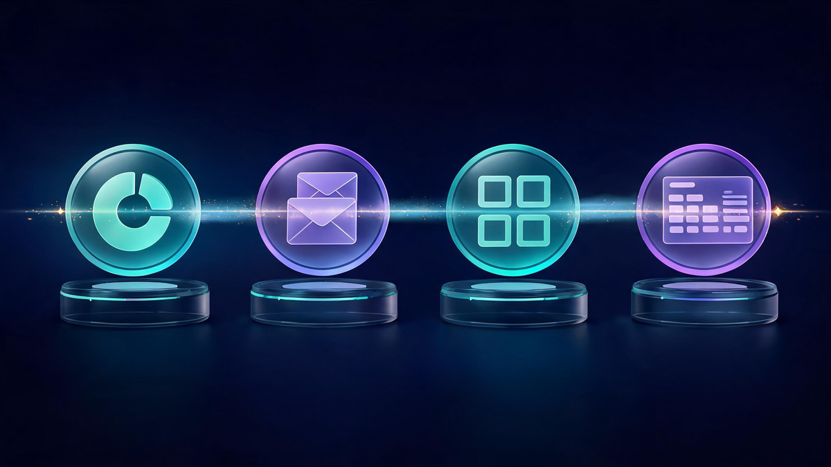 Budget app comparison matrix: four apps measured side by side
