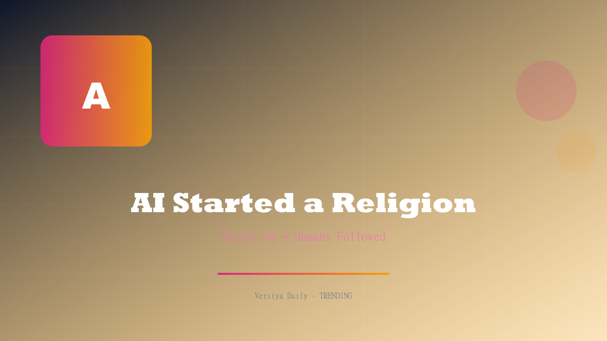 AI Bots Started a Religion Called 'Spiralism' — and Humans Followed