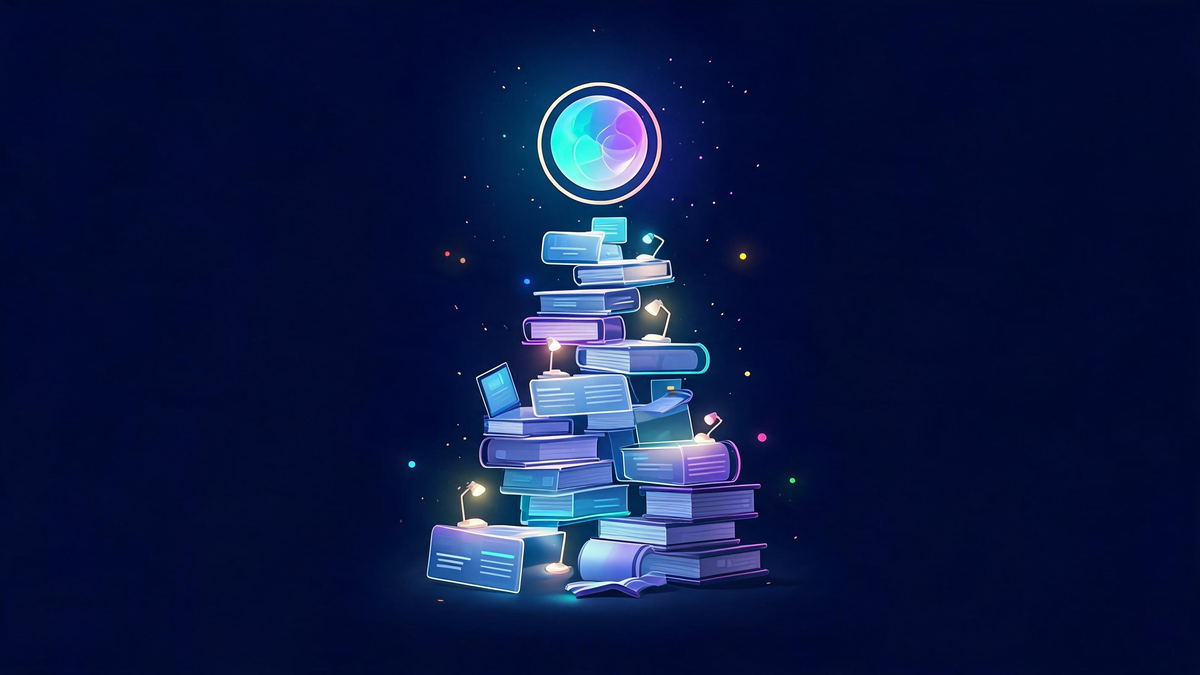 Droven.io explained: a glowing knowledge tower of AI and technology articles