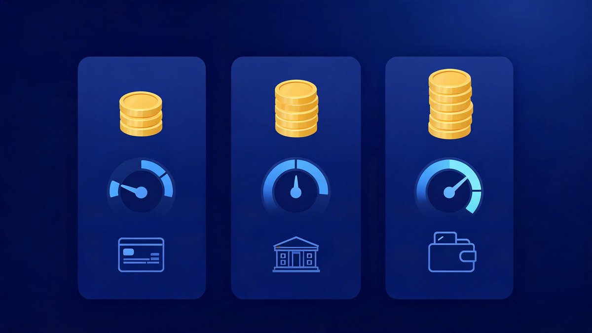Comparison of three low-fee crypto exchanges: path to low fees, instant buy cost, maker taker pricing and funding notes