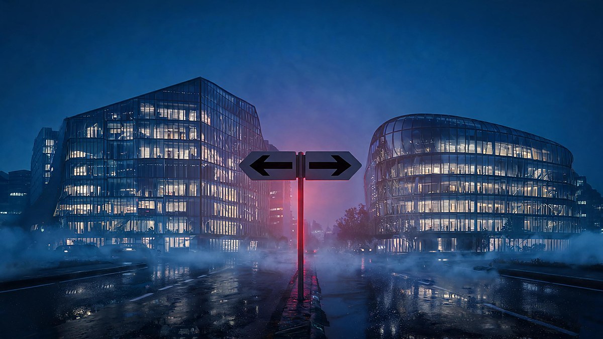alt: Conflated headlines: Scale AI and Meta are two different companies with separate layoffs