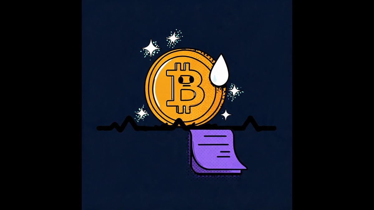 bitcoin market reaction flat chart after SEC custody proposal pop art