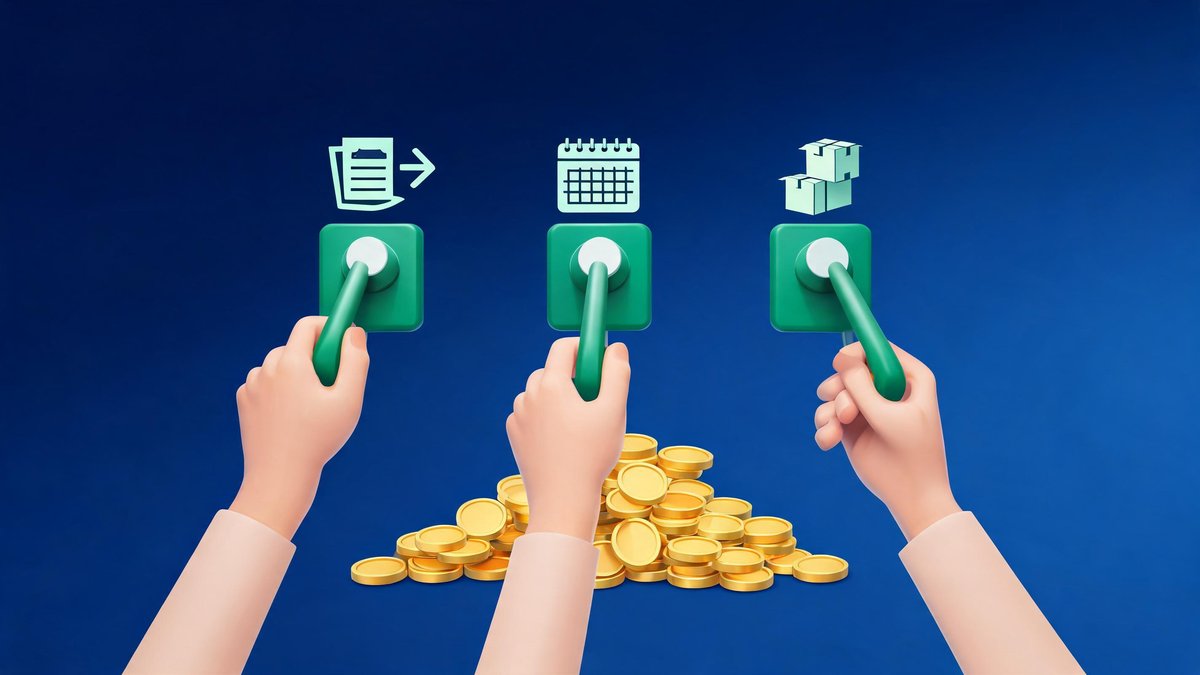 Working capital levers: receivables acceleration, payables terms, inventory optimization and pricing